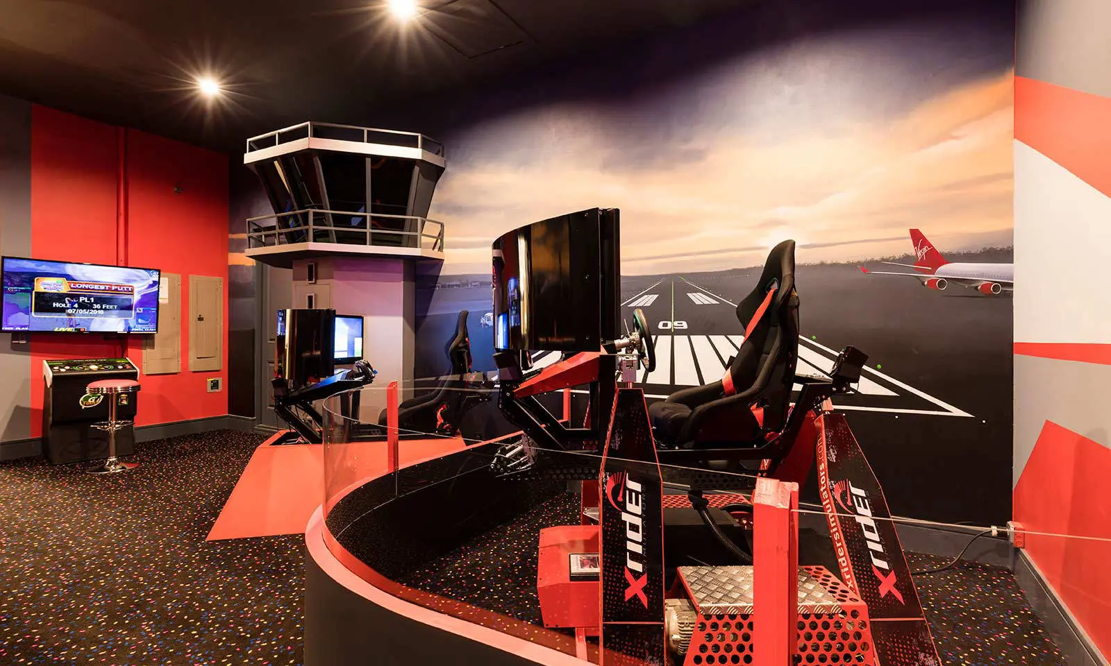 Reunion Resort luxury rentals flight simulator