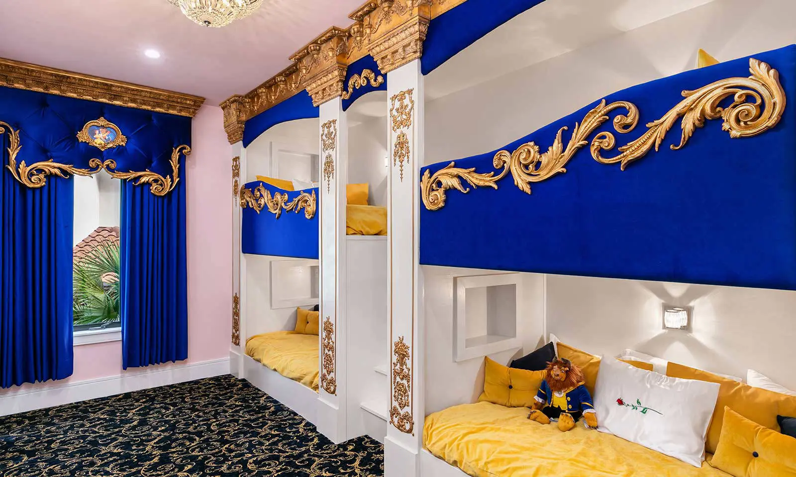 bedroom disney princess villa