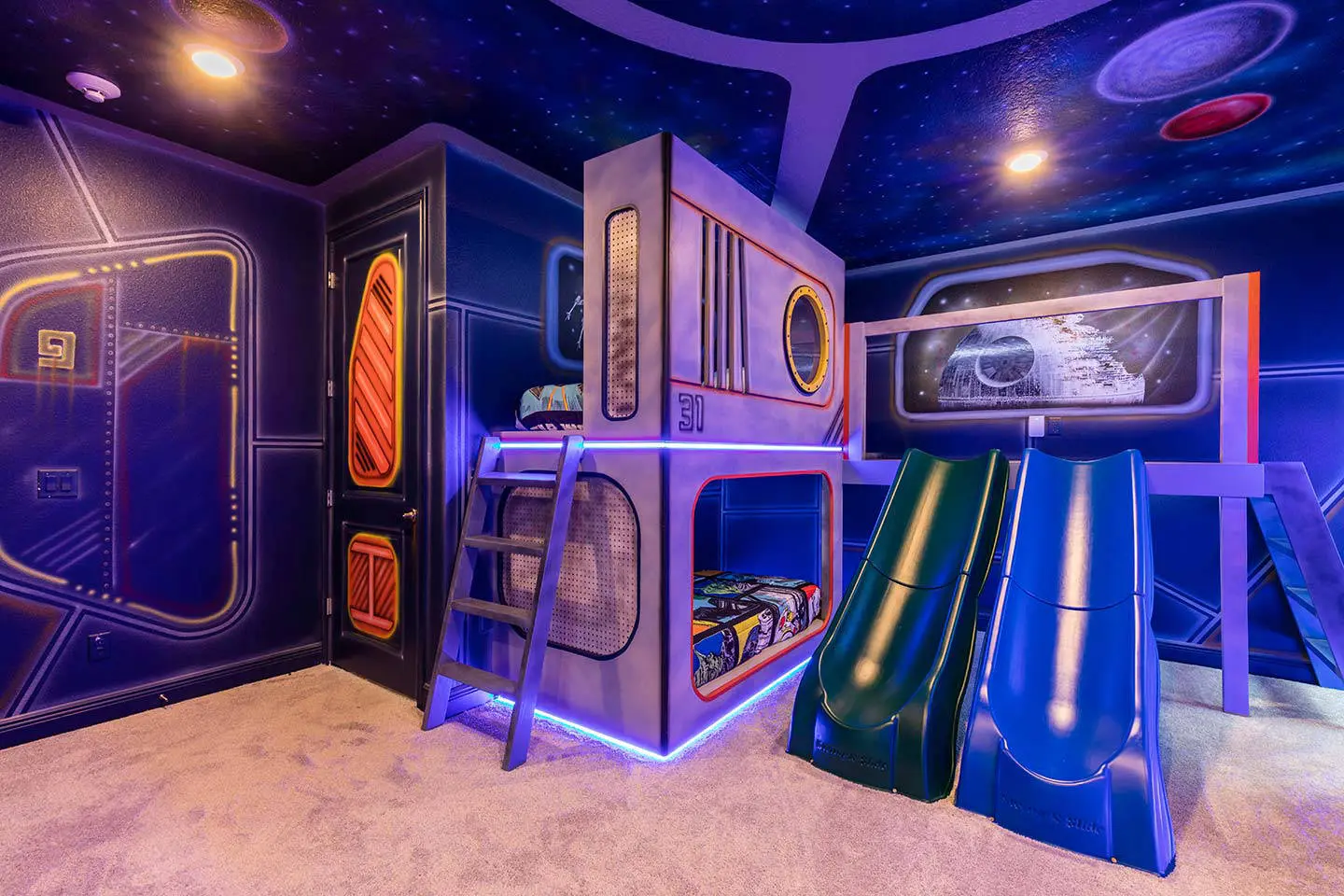 Star Wars bedroom disney villa