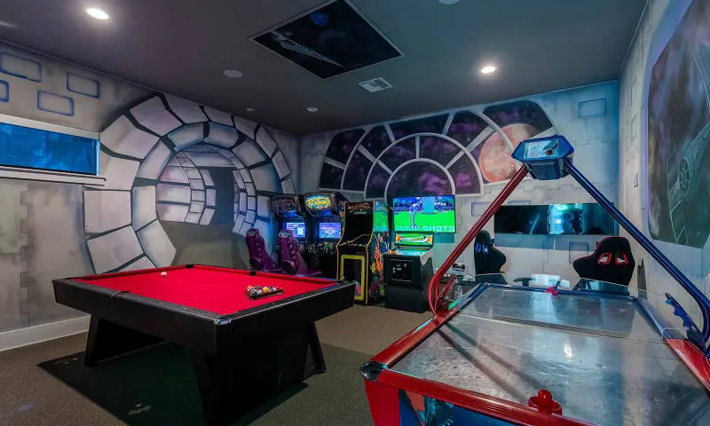 reunion resort villa to rent games arcade
