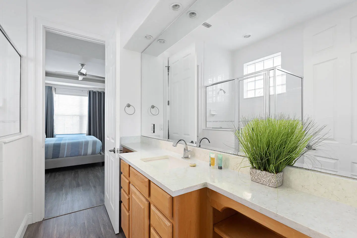 Reunion Resort rental master bathroom