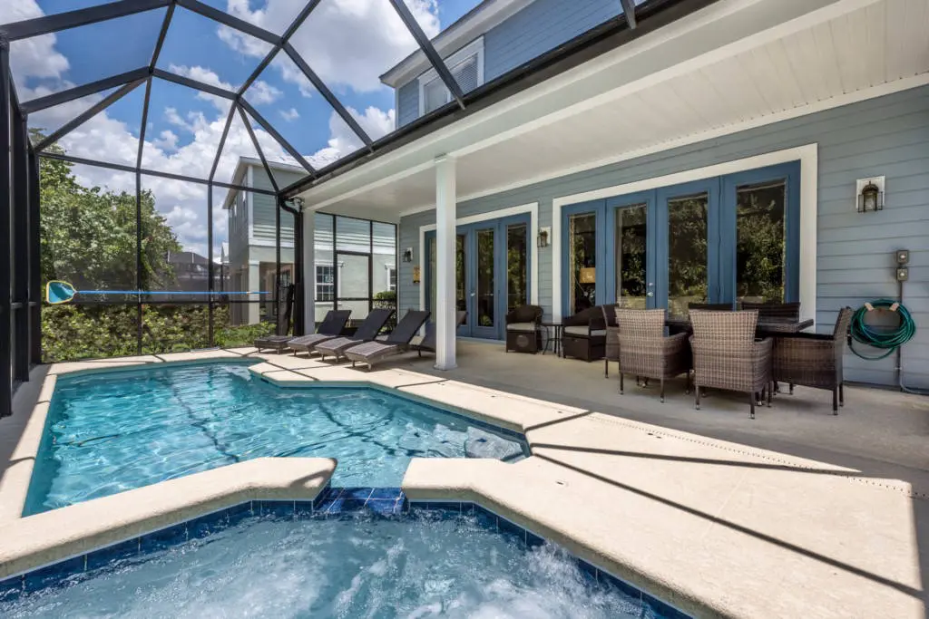 disney holiday home with pool and spa